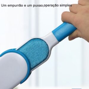 Escova Tira Pelos Pet Fur Removedora Roupa Sofa